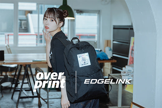 EDGELINK×over printコラボバッグが発売に!