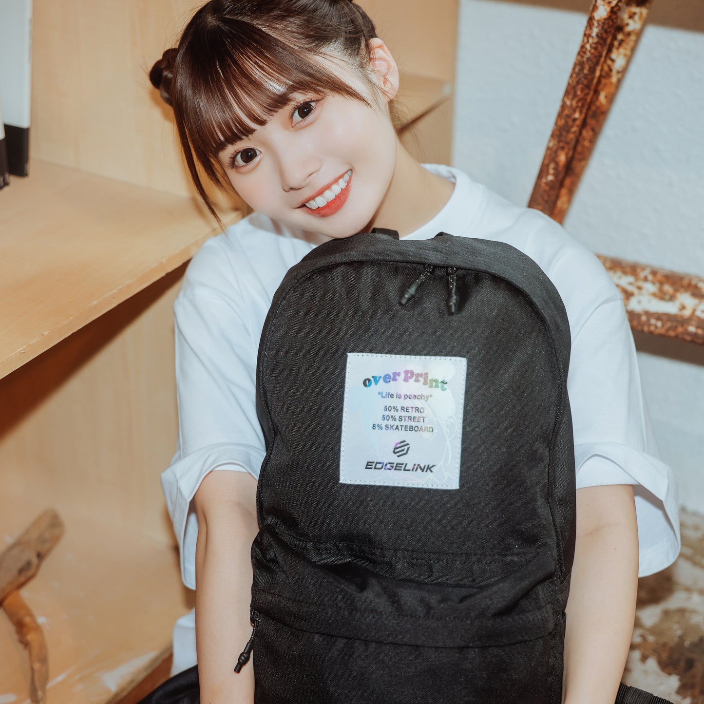 【残り僅か!】EDGELINK×over print | Daypack | 60182