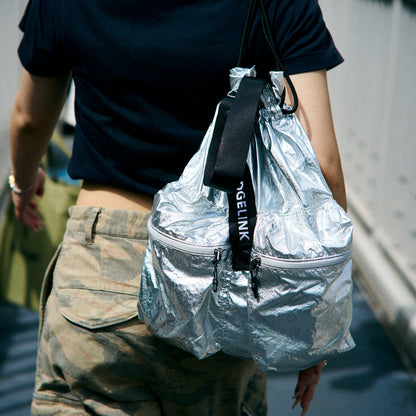 NAMPAK STEEZ | Foldable Small 2-Pocket Knapsack | 60652