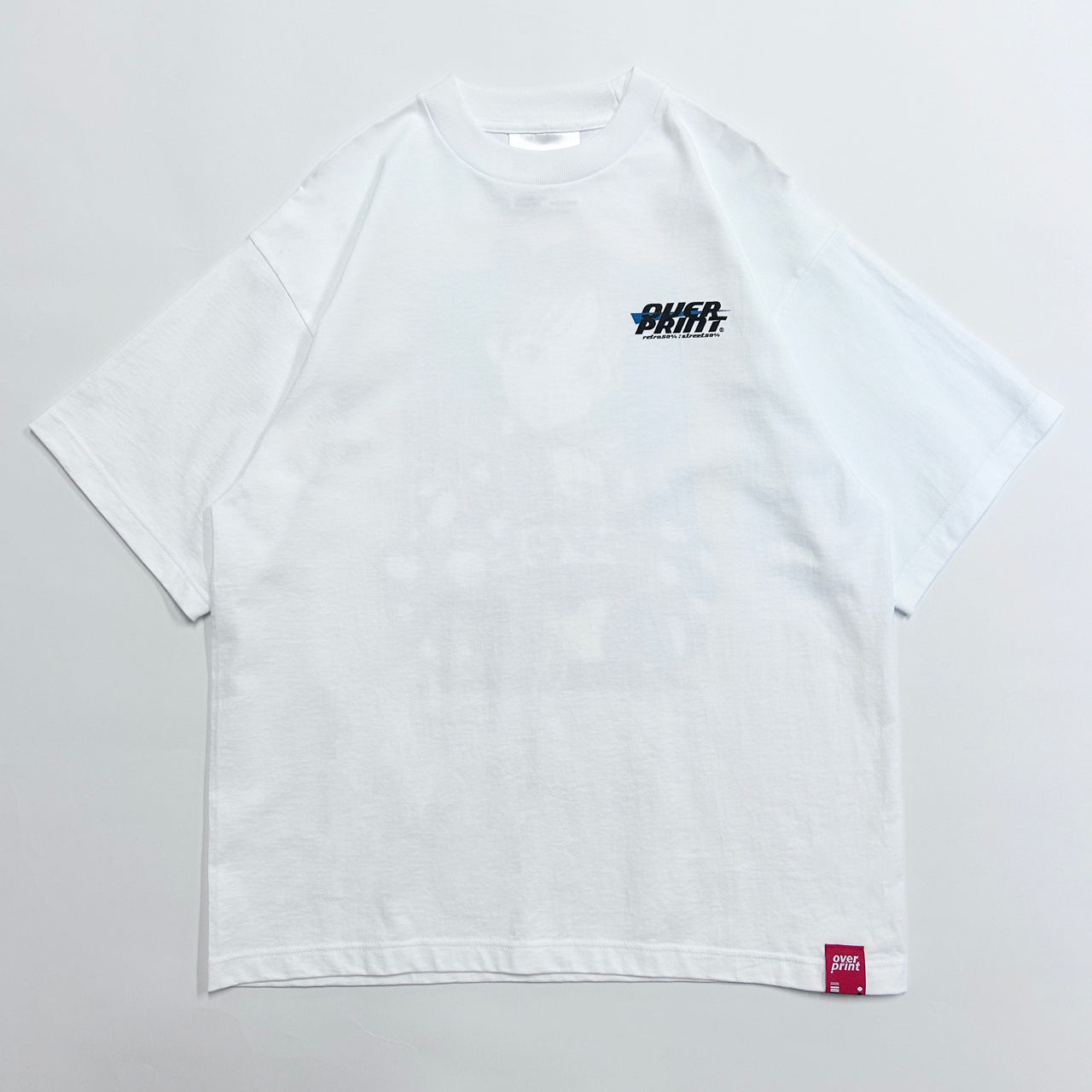 【完売御礼 公式オンライン限定カラー】EDGELINK×over print BAG GIRL Tee <White>